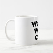 世界で最も悪い責任者 コーヒーマグカップ (左)