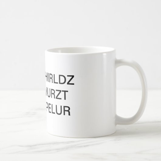 世界で最も悪いSpellerのマグ コーヒーマグカップ (右)