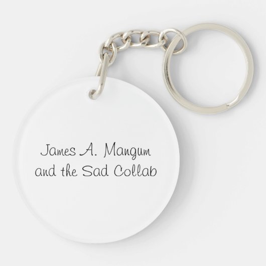 世界で最も悲しいkeychain! キーホルダー (裏面)