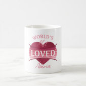 世界で最も愛されているナナ コーヒーマグカップ (中央)
