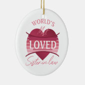 世界で最も愛されている義理の妹 セラミックオーナメント (右)