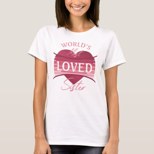 世界で最も愛される妹 Tシャツ (正面)