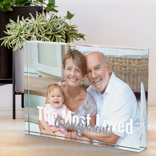 世界で最も愛される祖父母のモダン写真 フォトブロック