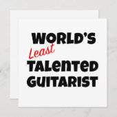 世界で最も才能のないギタリスト (正面/裏面)