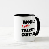 世界で最も才能のないギタリスト マグカップ (正面右)