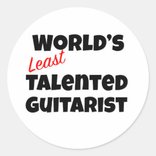 世界で最も才能のないギタリスト ラウンドシール