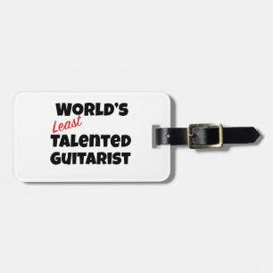 世界で最も才能のないギタリスト ラゲッジタグ