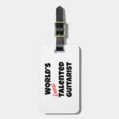 世界で最も才能のないギタリスト ラゲッジタグ (正面縦)