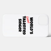 世界で最も才能のない歌手 Case-Mate iPhoneケース (裏面 (横))