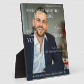 世界で最も抗うことのできない 雑誌の表紙 フォトプラーク (側面)