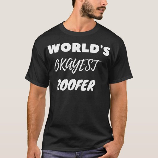 世界で最も普通の屋根屋 Tシャツ (正面)