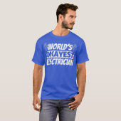 世界で最も普通の電気技師 Tシャツ (正面フル)