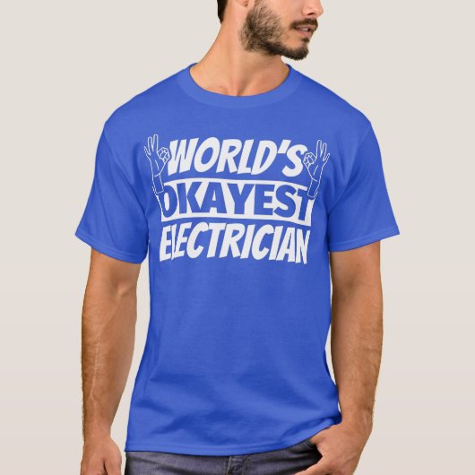 世界で最も普通の電気技師 Tシャツ (正面)