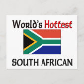 世界で最も暑い南アフリカ ポストカード (正面)