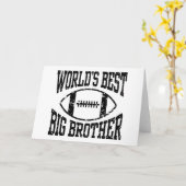 世界で最も最高のなお兄さん カード (黄色い花)