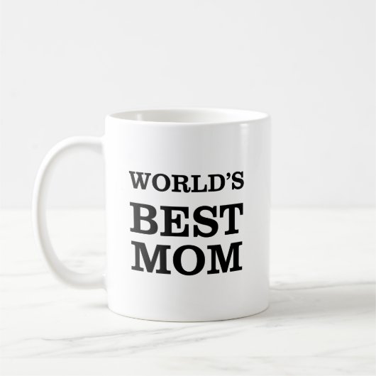 世界で最も最高のなお母さんのコーヒー・マグ コーヒーマグカップ (左)