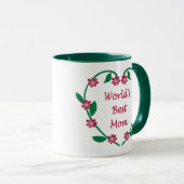 世界で最も最高のなお母さんのマグ マグカップ (正面右)