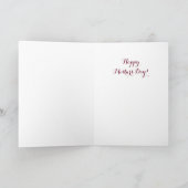 世界で最も最高のなお母さんの母の日の水彩画のタイポグラフィ カード (内部)