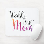 世界で最も最高のなお母さん(カラフルな) マウスパッド (マウス)