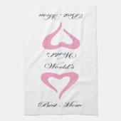 世界で最も最高のなお母さん キッチンタオル (縦)