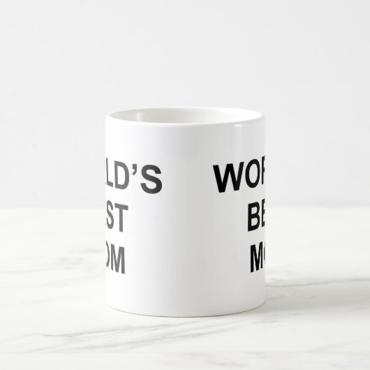 世界で最も最高のなお母さん コーヒーマグカップ (中央)