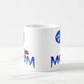 世界で最も最高のなお母さん コーヒーマグカップ (中央)