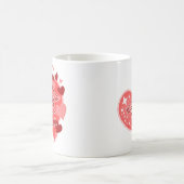 世界で最も最高のなお母さん コーヒーマグカップ (中央)