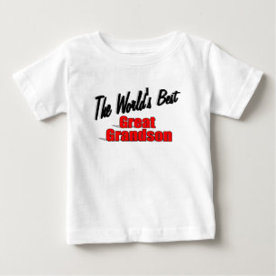 世界で最も最高のなひ孫 ベビーTシャツ