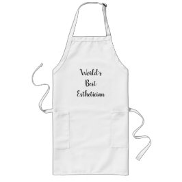 世界で最も最高のなエステティシャン ロングエプロン