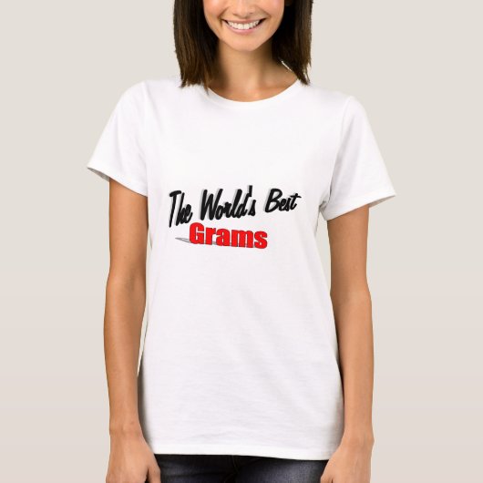 世界で最も最高のなグラム Tシャツ (正面)