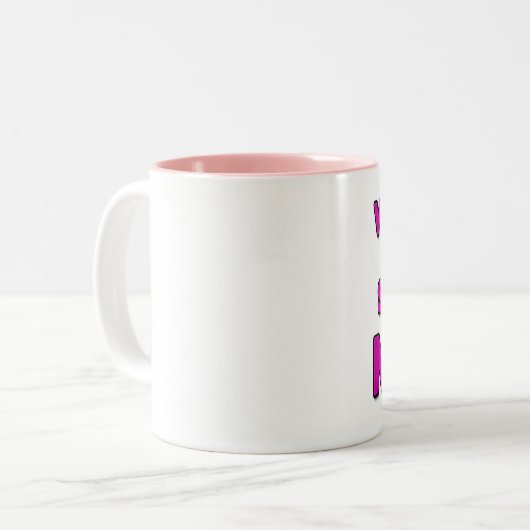 世界で最も最高のなサッカーのお母さんのマグ ツートーンマグカップ (正面左)