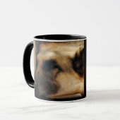 世界で最も最高のなジャーマン・シェパードのお母さん マグカップ (正面左)