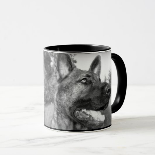 世界で最も最高のなジャーマン・シェパードのお母さん マグカップ (正面右)
