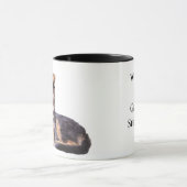 世界で最も最高のなジャーマン・シェパードのパパ マグカップ (中央)