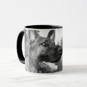 世界で最も最高のなジャーマン・シェパードのパパ マグカップ (正面左)
