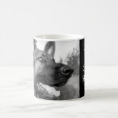 世界で最も最高のなジャーマン・シェパードのパパ マグカップ (中央)