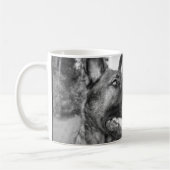 世界で最も最高のなジャーマン・シェパードのパパ マグカップ (左)