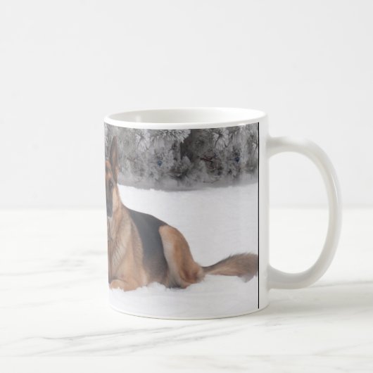 世界で最も最高のなジャーマン・シェパードのパパ マグカップ (右)