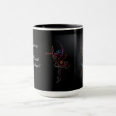 世界で最も最高のなダンスの先生! マグカップ (中央)