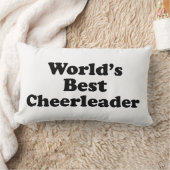 世界で最も最高のなチアリーダー ランバークッション (ブランケット)
