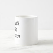 世界で最も最高のなディレクター コーヒーマグカップ (中央)