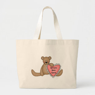 世界で最も最高のなナナのtotebag ラージトートバッグ
