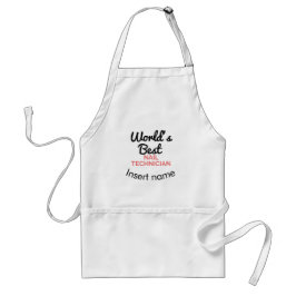 世界で最も最高のなネイリスト スタンダードエプロン