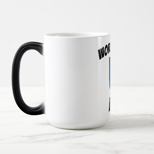 世界で最も最高のなババのTryzubの変形させるマグ モーフィングマグカップ (左)