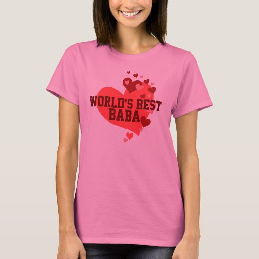 世界で最も最高のなババ Tシャツ (正面)
