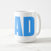 世界で最も最高のなパパのコーヒー・マグ コーヒーマグカップ (正面右)