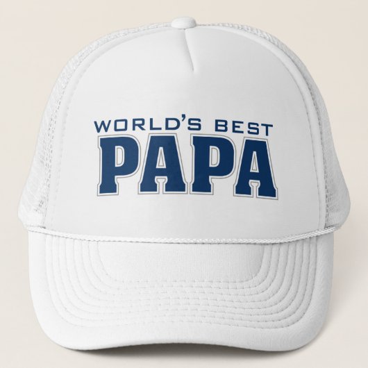 世界で最も最高のなパパの帽子 キャップ (正面)