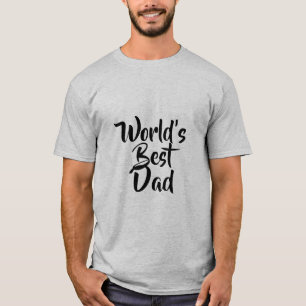 世界で最も最高のなパパの父の日の灰色 Tシャツ