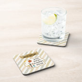 世界で最も最高のなパパの飲み物用コースター コースター (右側)