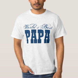 世界で最も最高のなパパのTシャツ Tシャツ